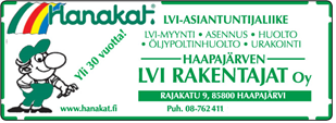 Haapajärven LVI-Rakentajat Oy, Haapajärvi
