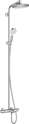 Crometta S Showerpipe 240 1jet, amme/suihkutermostaatti